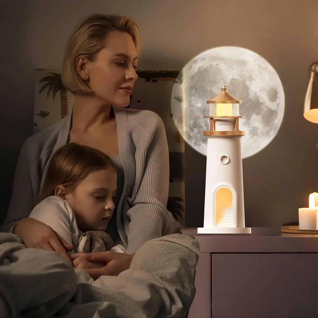Lighthouse Moon Projector