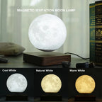 OrbitGlow Levitating Moon Lamp