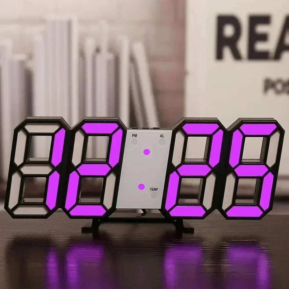 LumoTime LED Table Clock