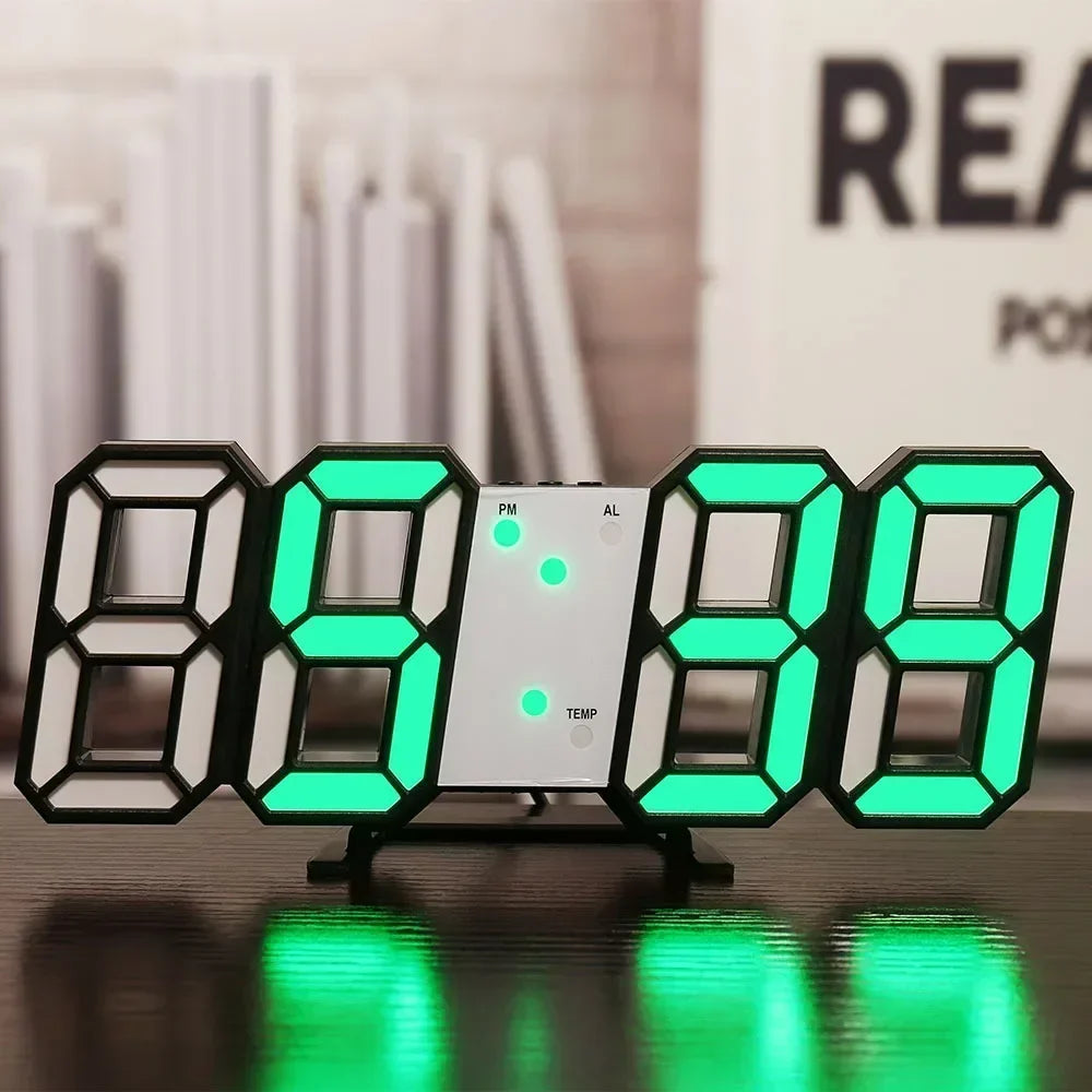 LumoTime LED Table Clock