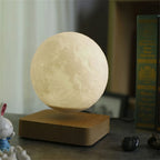OrbitGlow Levitating Moon Lamp