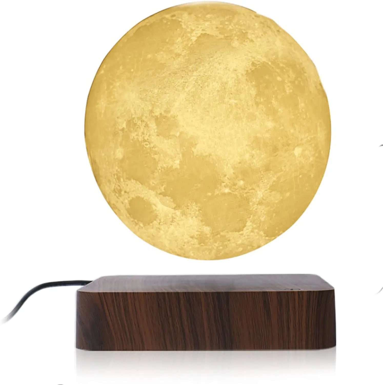 OrbitGlow Levitating Moon Lamp